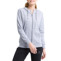 Sweat zippé à capuche femme Erima Basic