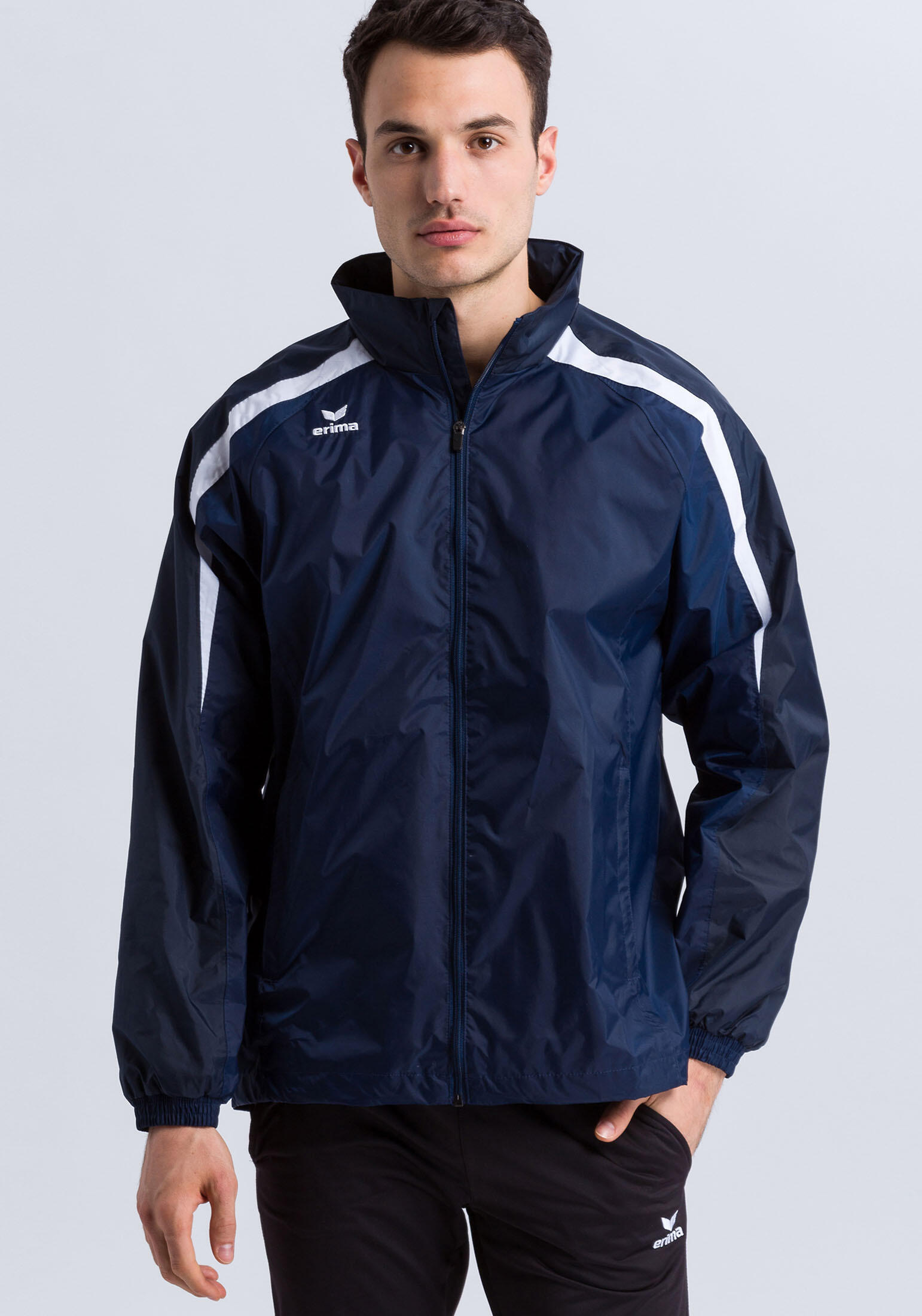 Erima Liga 2.0 Allweather Jack Heren - New Navy / Donker Navy / Wit 2/7