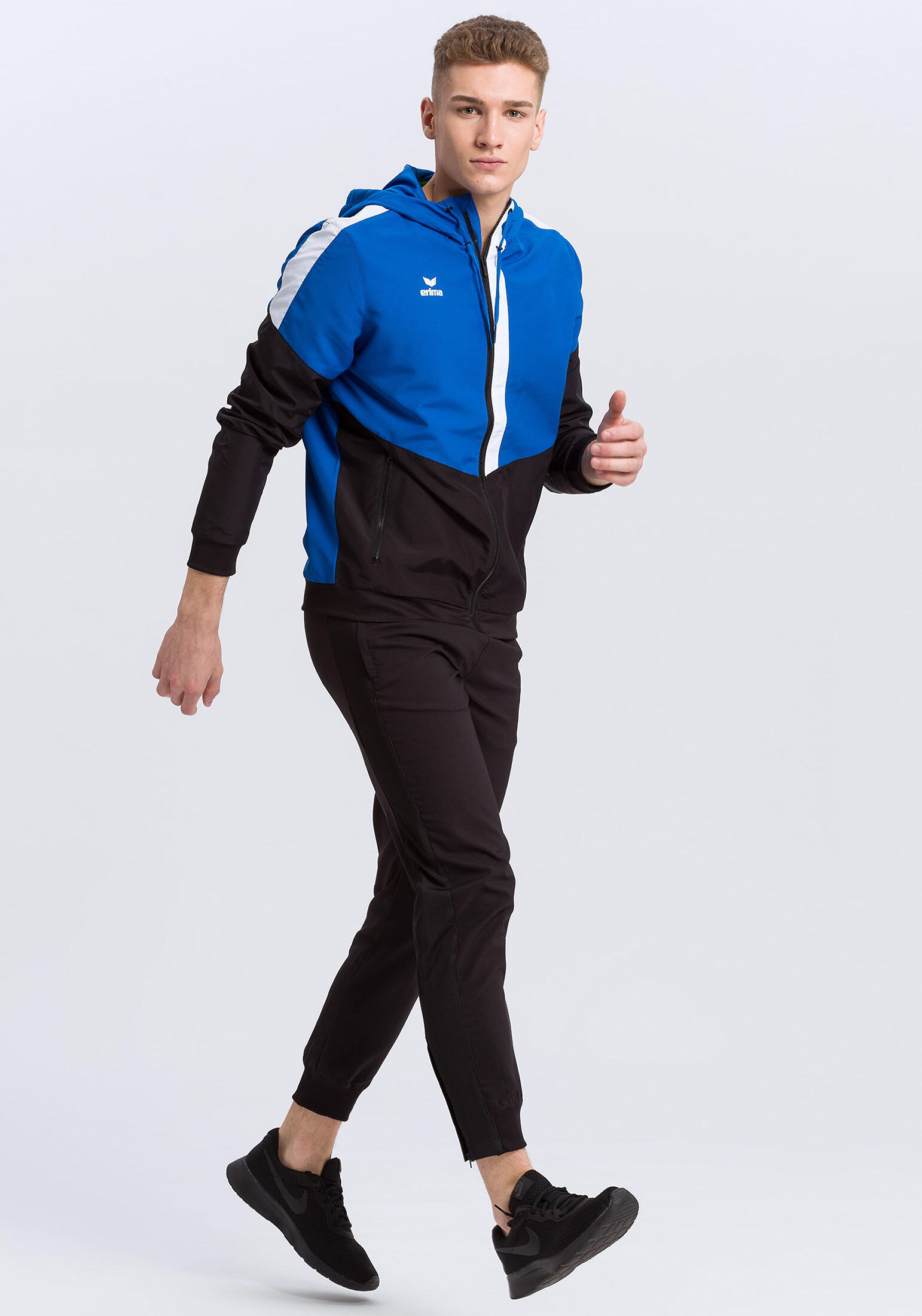 Giacca con cappuccio Erima Tracktop Squad 3/7