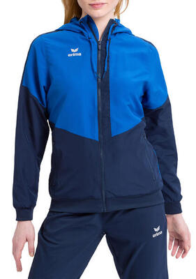 Giacca con cappuccio da donna Erima Tracktop Squad