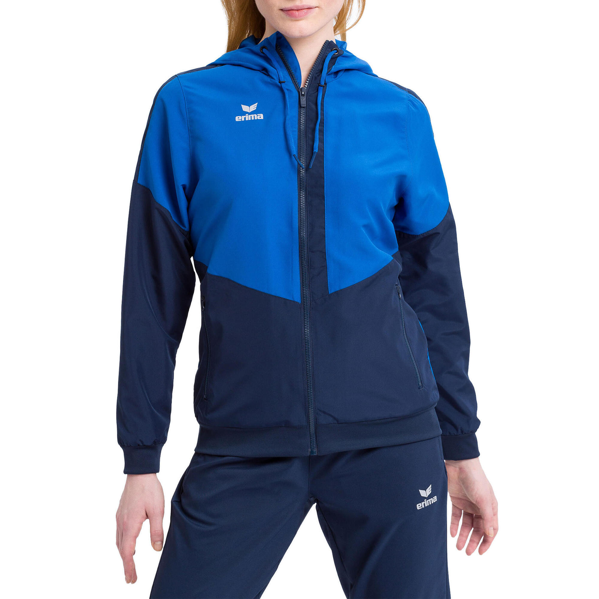 Women's hooded jacket Erima Tracktop Squad