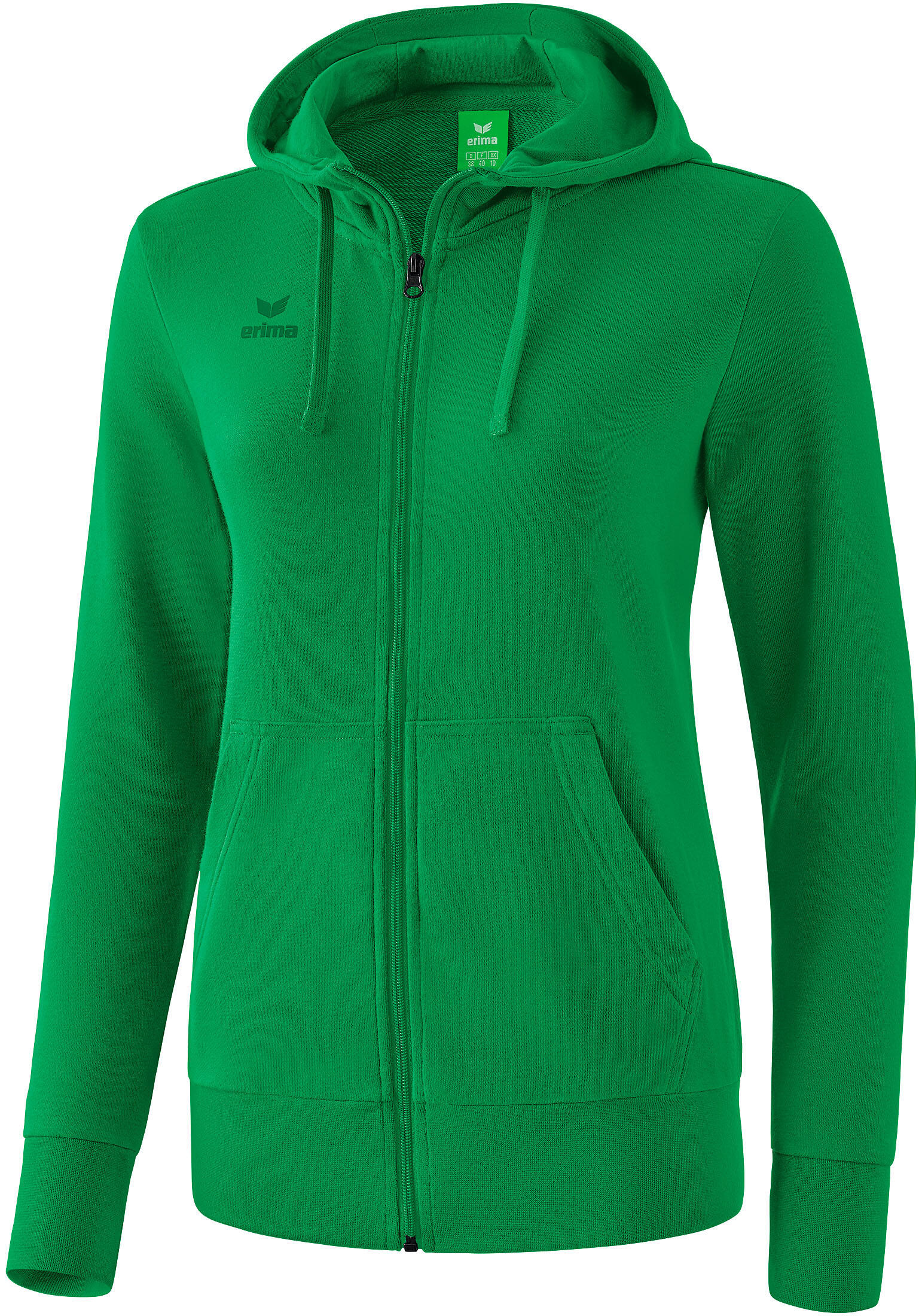 Dameshoodie met rits Erima Basic 5/7
