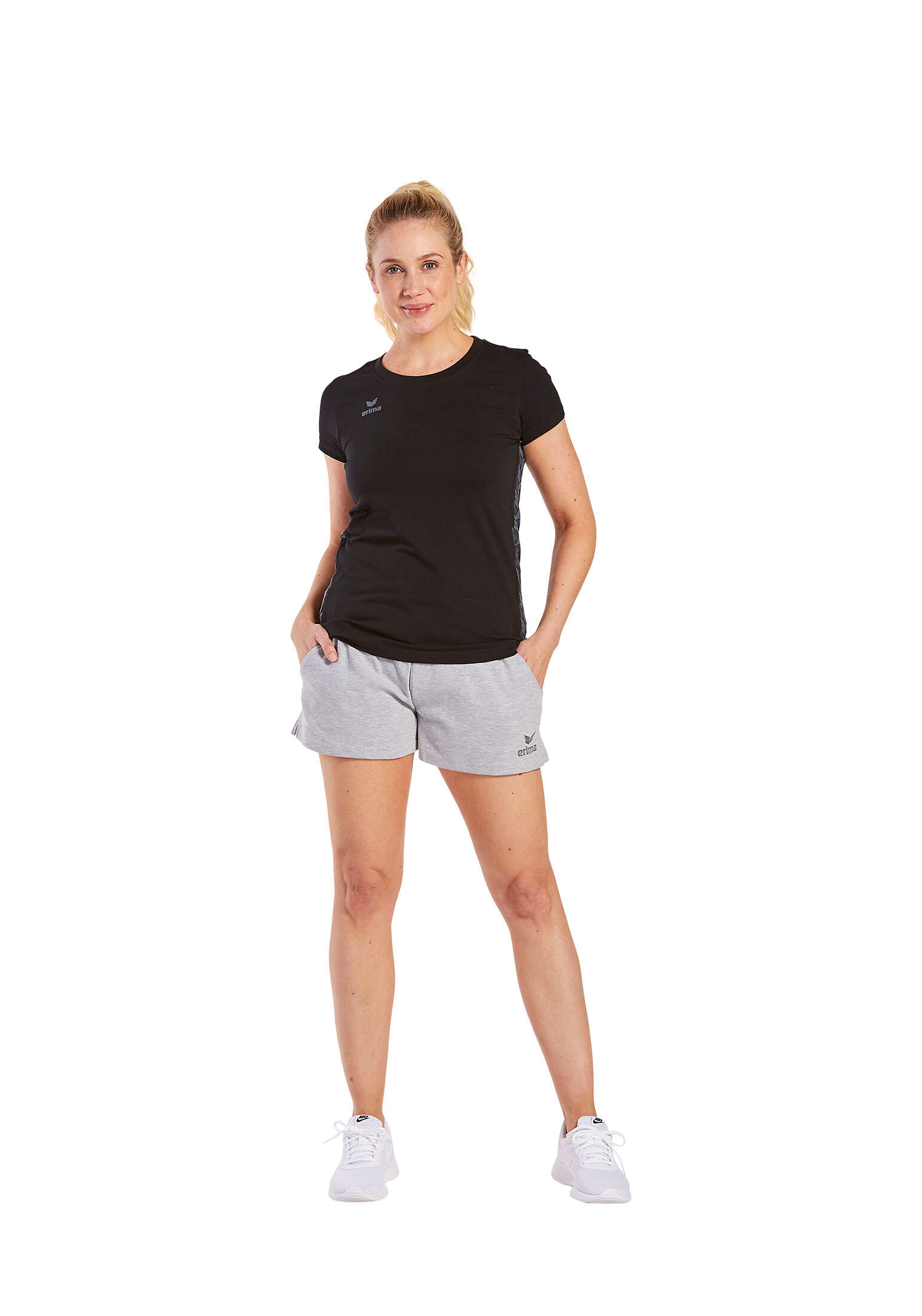 Pantaloncini da donna Erima Essential Team 3/7