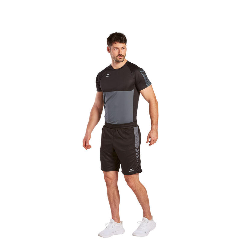 Erima 565 Six Wings pantaloni scurți multicolor, talie medie