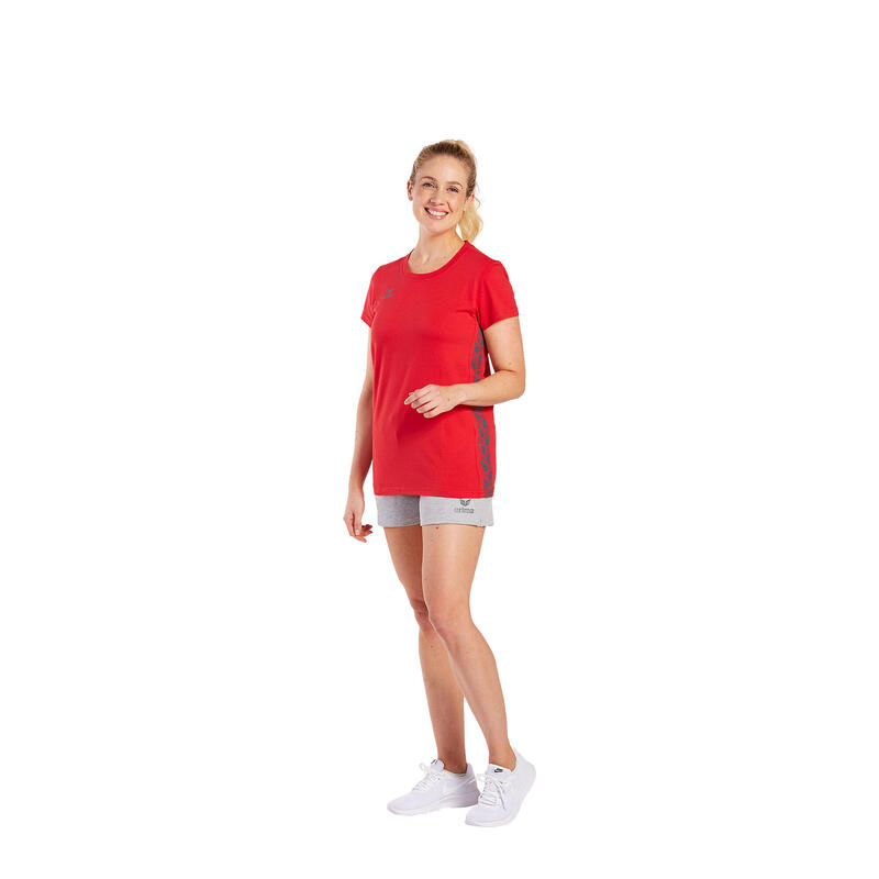 Tricou Essential Te Erima Rosu/Gri