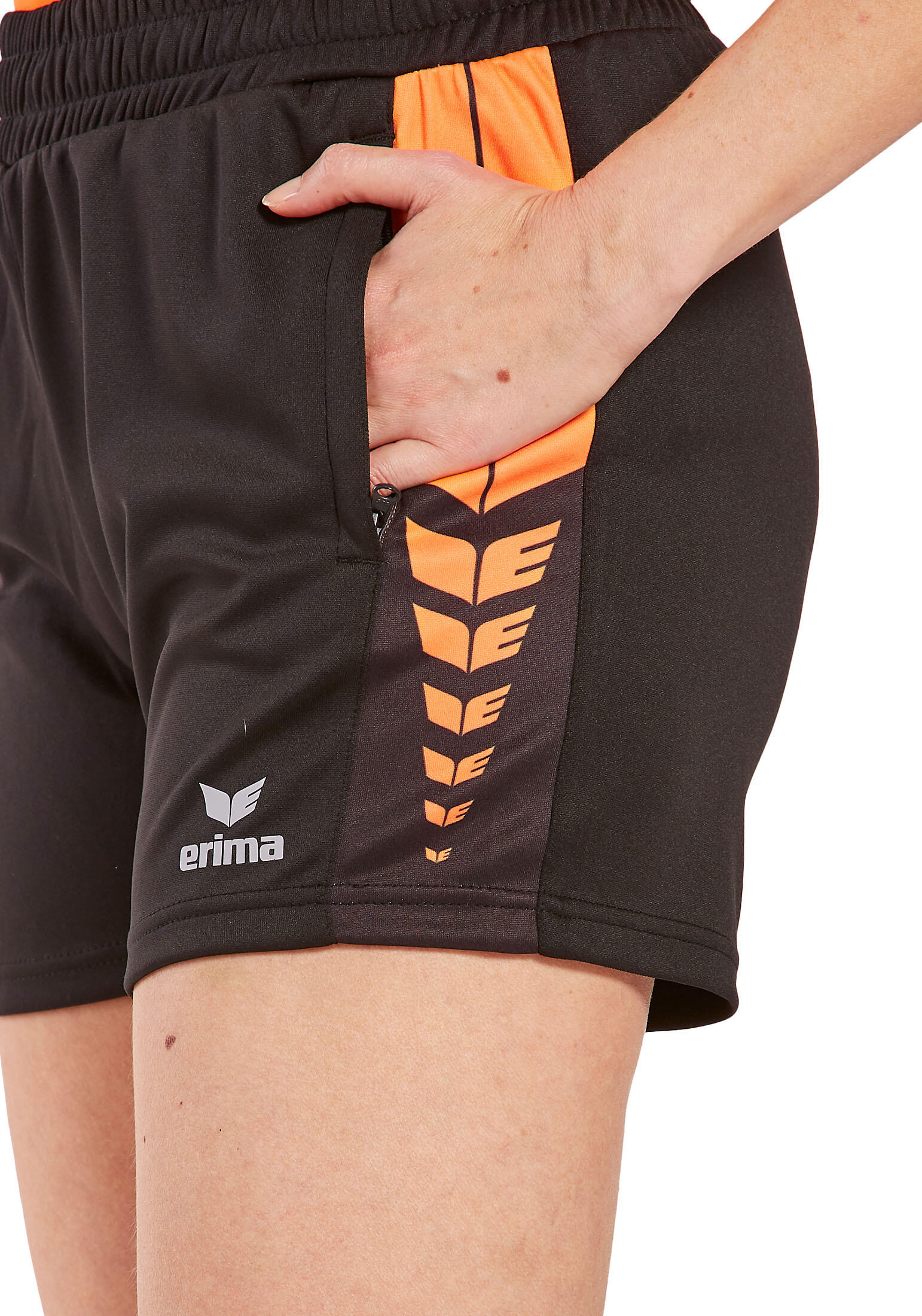 Pantaloncini da donna Erima Worker Six Wings 4/7