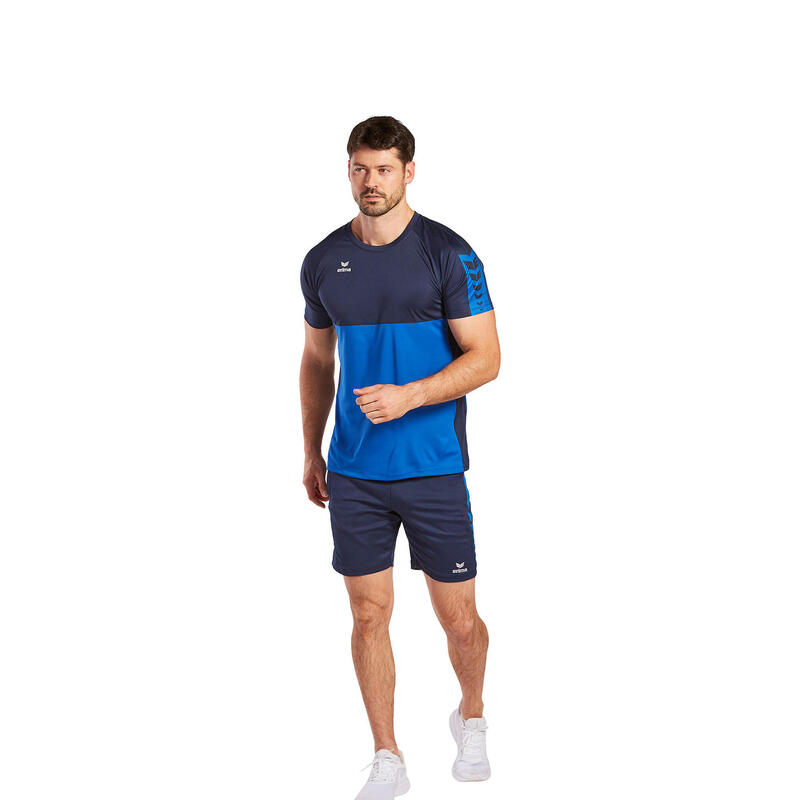 Tricou Erima Six Wings albastru