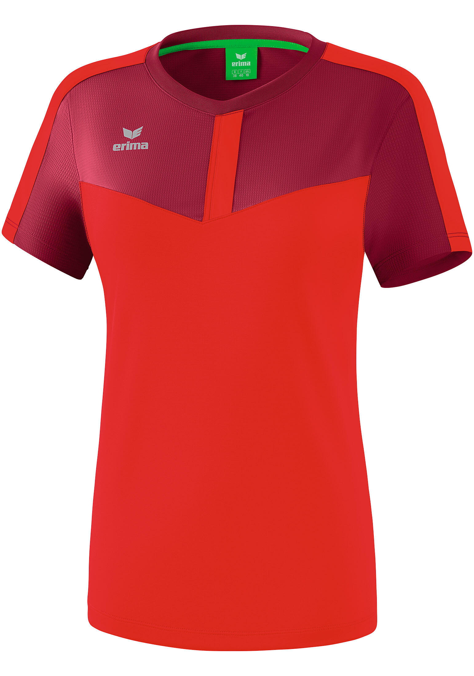 Tricou Squad Erima Visiniu/Rosu 5/7