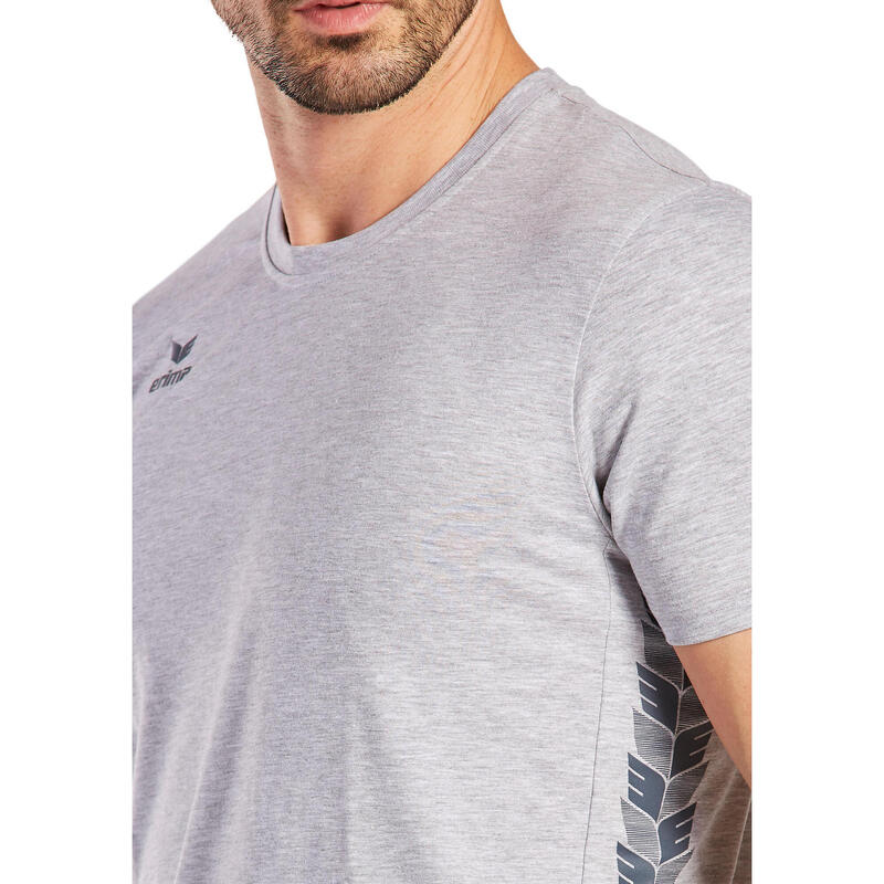 Tricou Erima Essential Team Gri