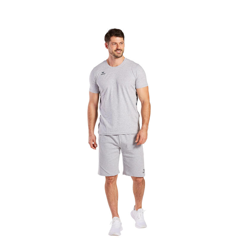 Tricou Erima Essential Team Gri