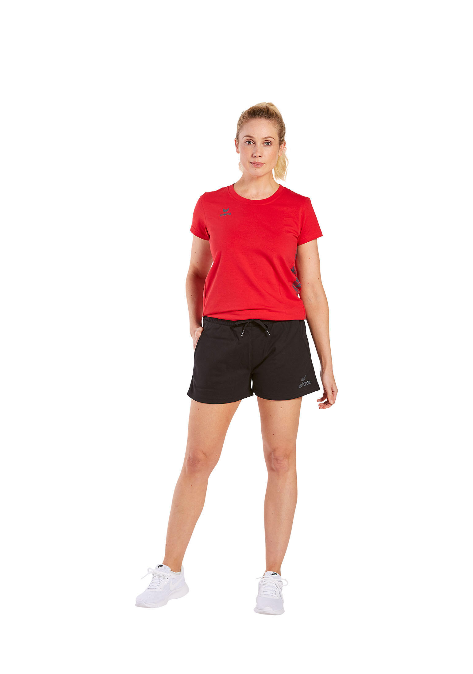Pantaloncini da donna Erima Essential Team 3/7