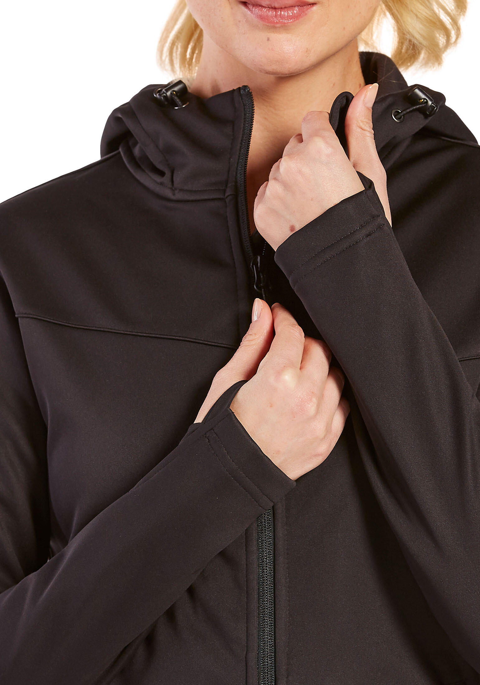 Veste softshell Erima Performance femme noire 4/7