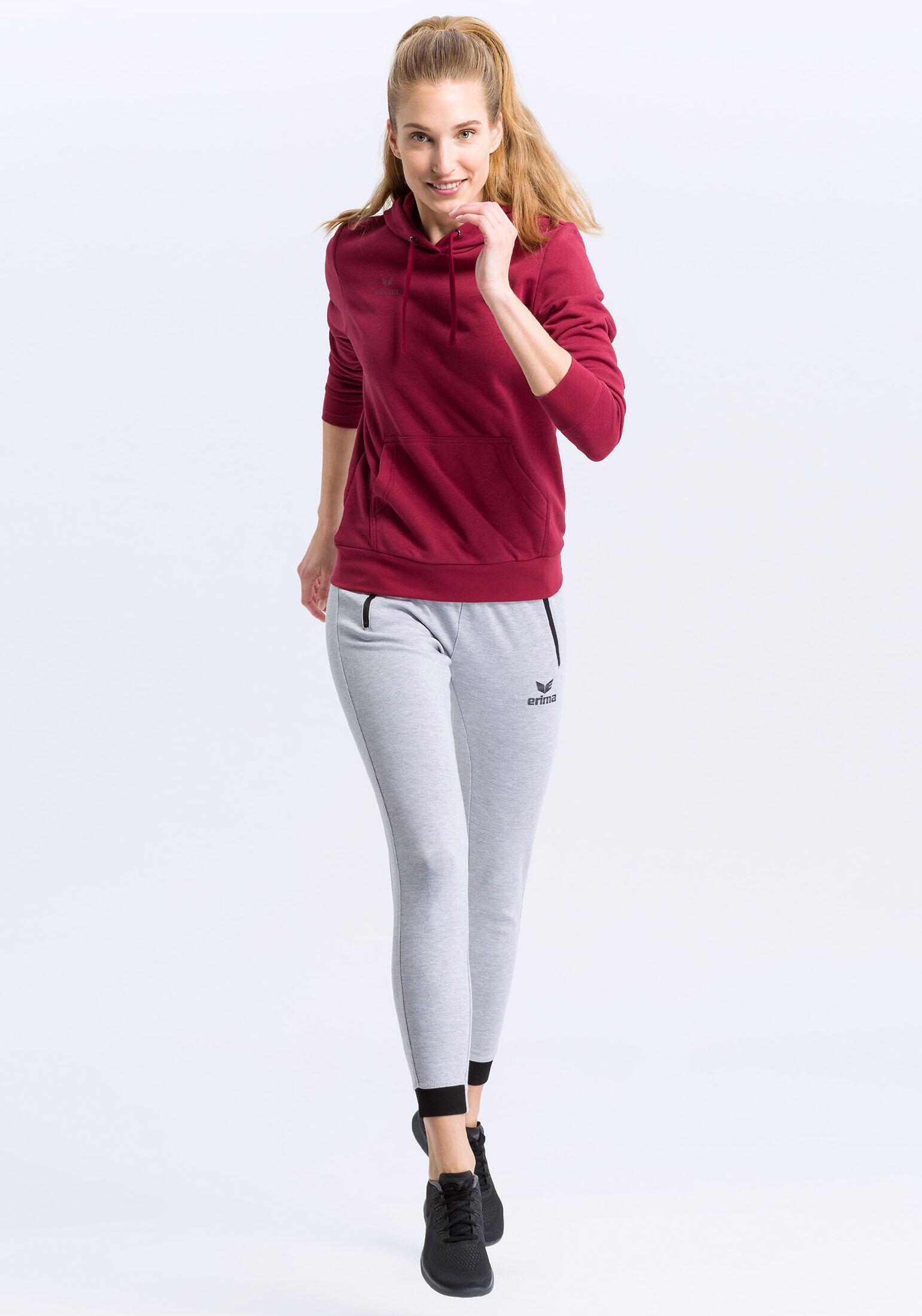 Sweat à capuche femme Erima Basic 3/7