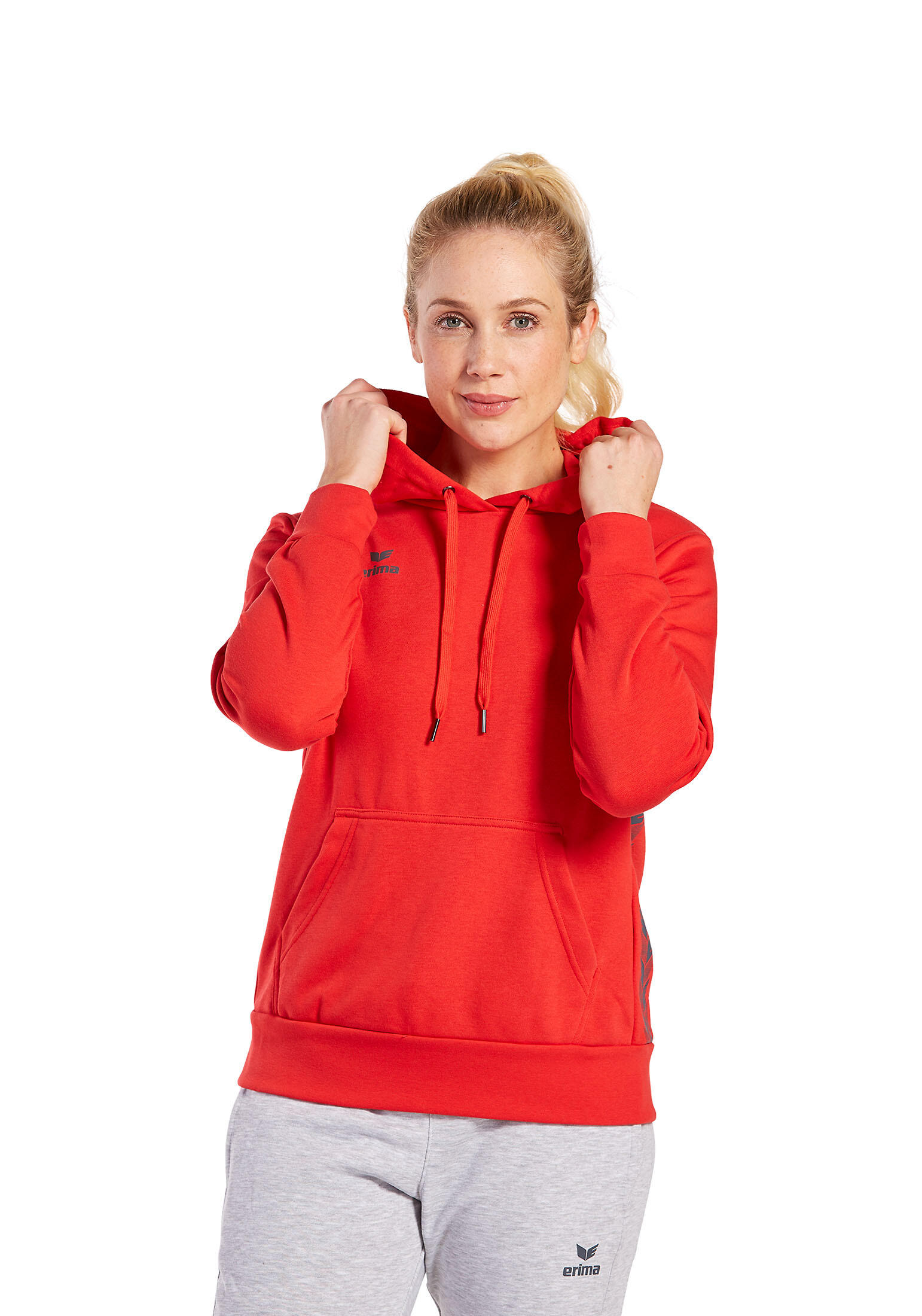 Womens Oatmeal Essential Hoodie