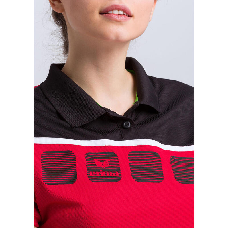 Camisa pólo feminina Erima 5-C