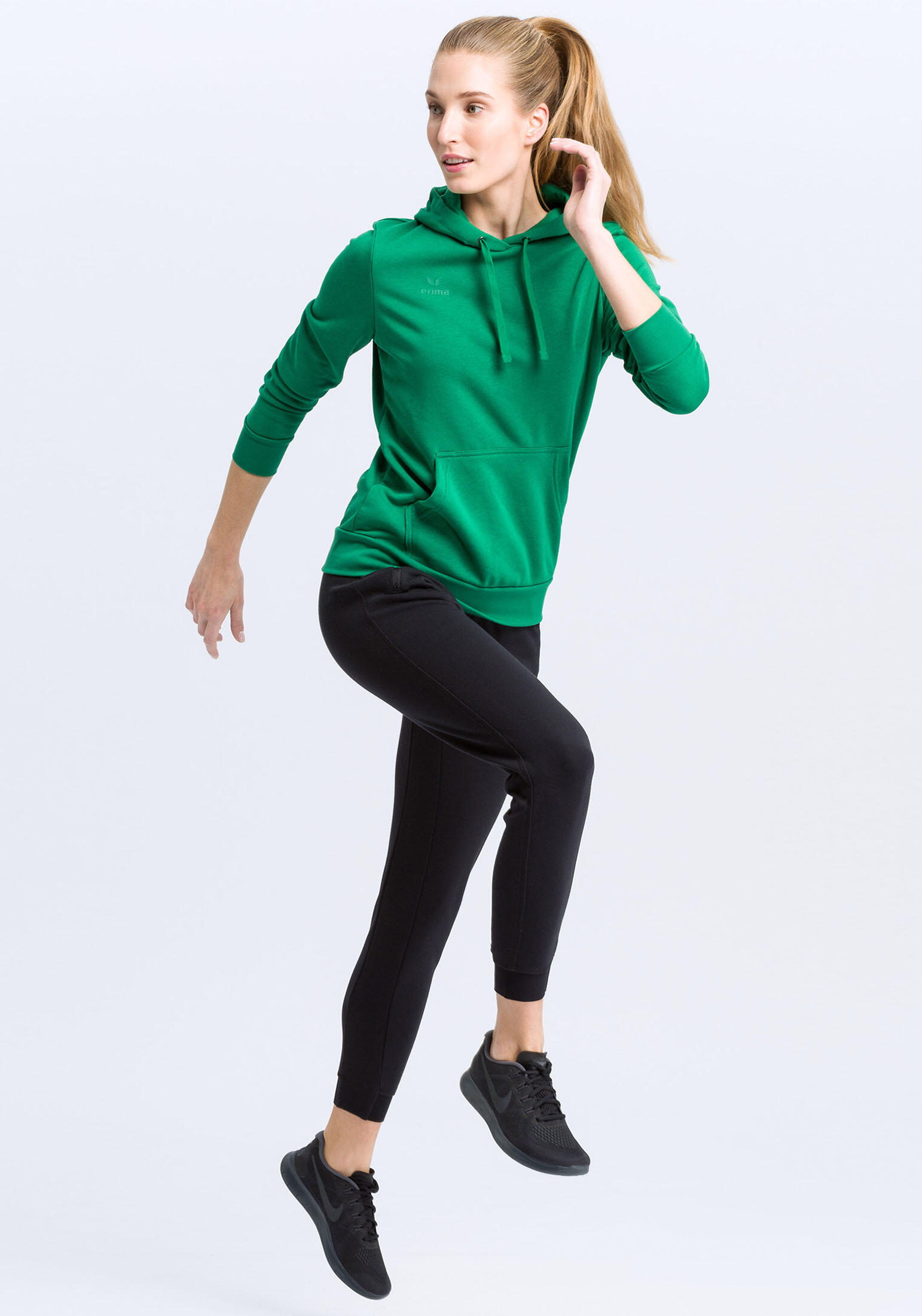 Damen-Kapuzenpulli Erima Basic 3/7