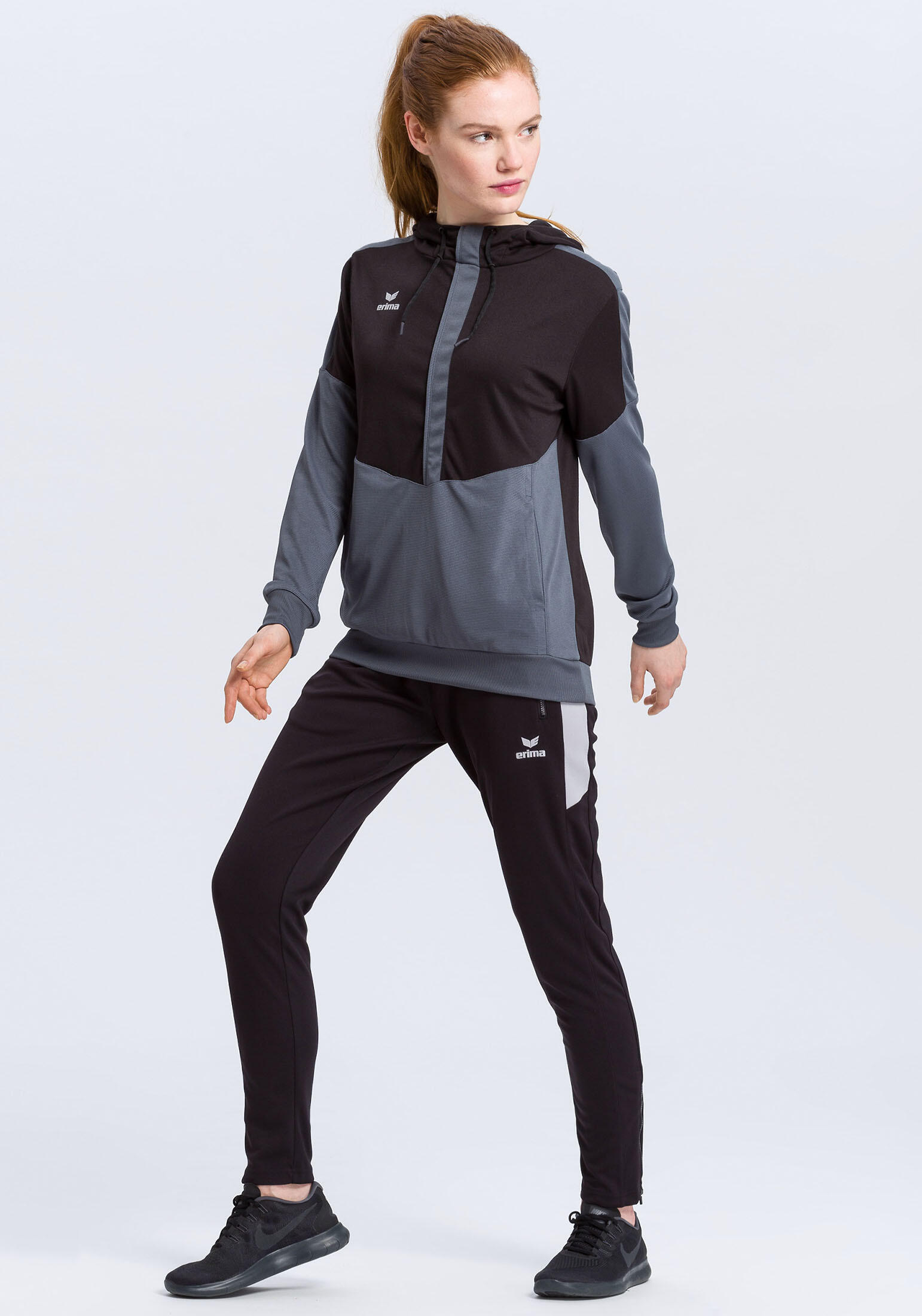 Sweat à capuche femme Erima Squad 3/7