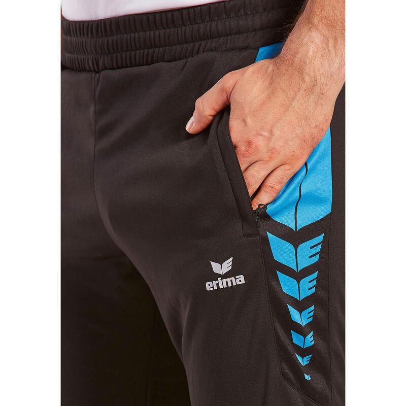 Pantaloni de antrenament Erima Six Wings Black Junior