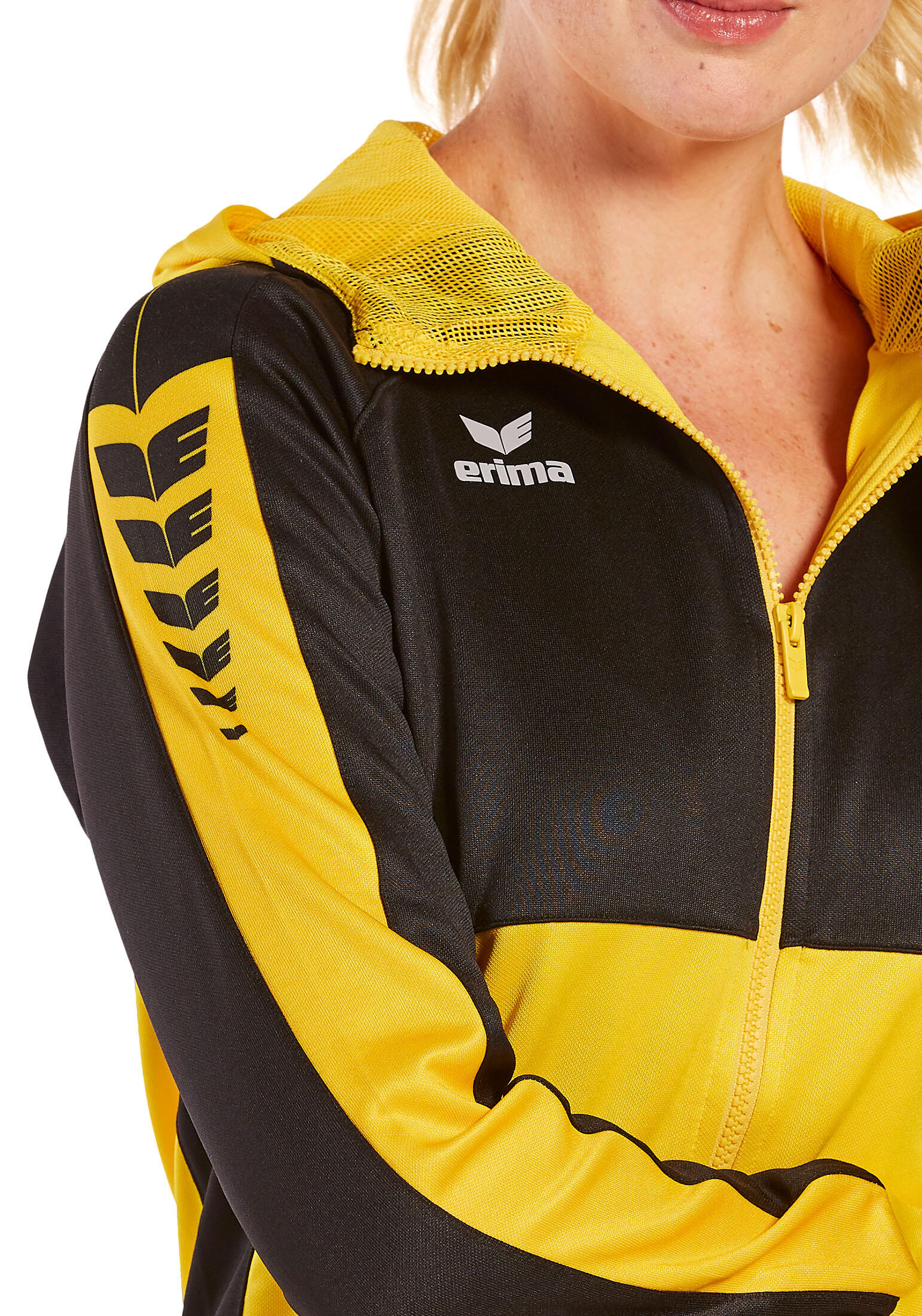 Felpa con cappuccio da allenamento donna Erima Six Wings 4/7