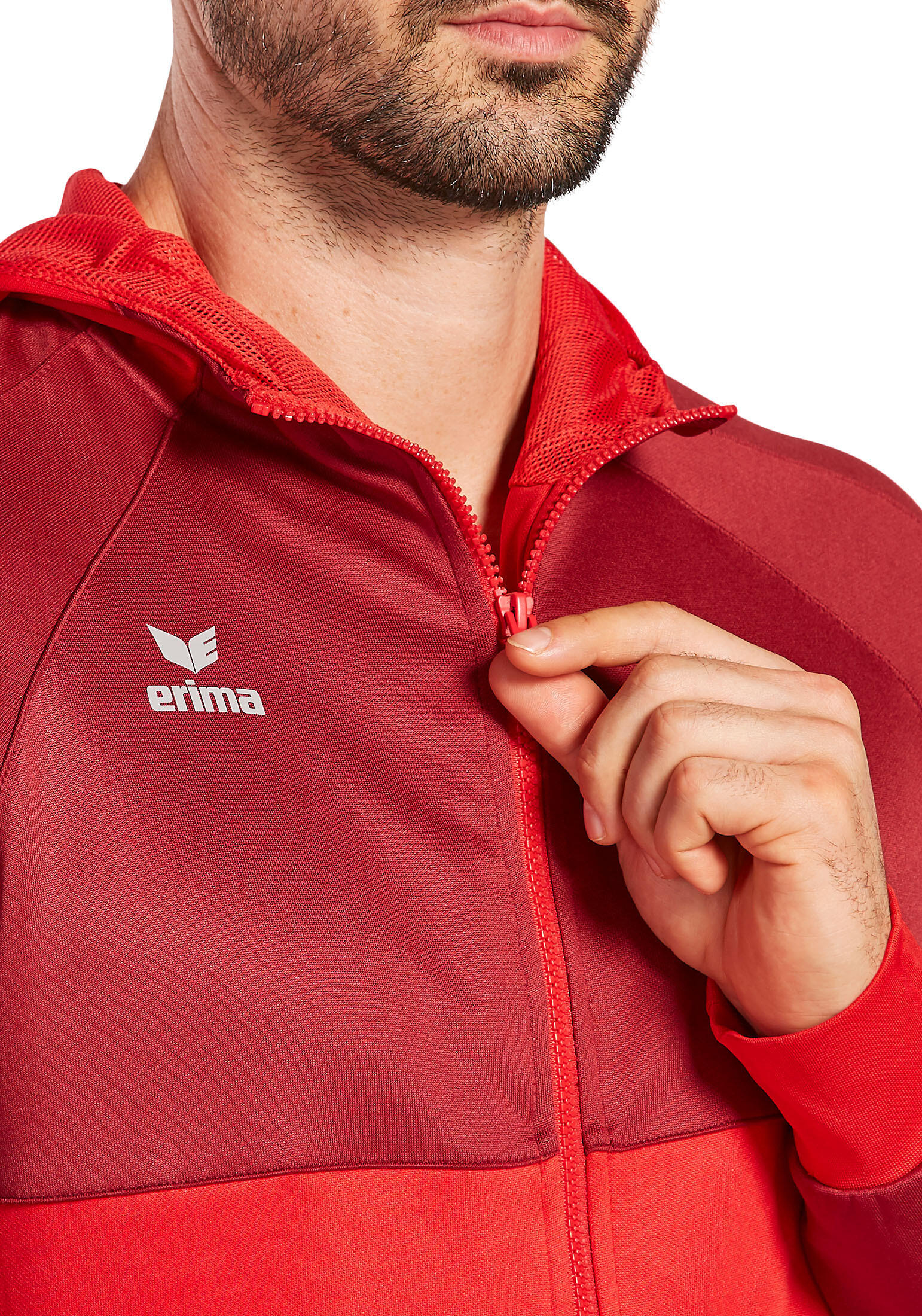 Felpa con cappuccio da allenamento Erima Six Wings 4/7