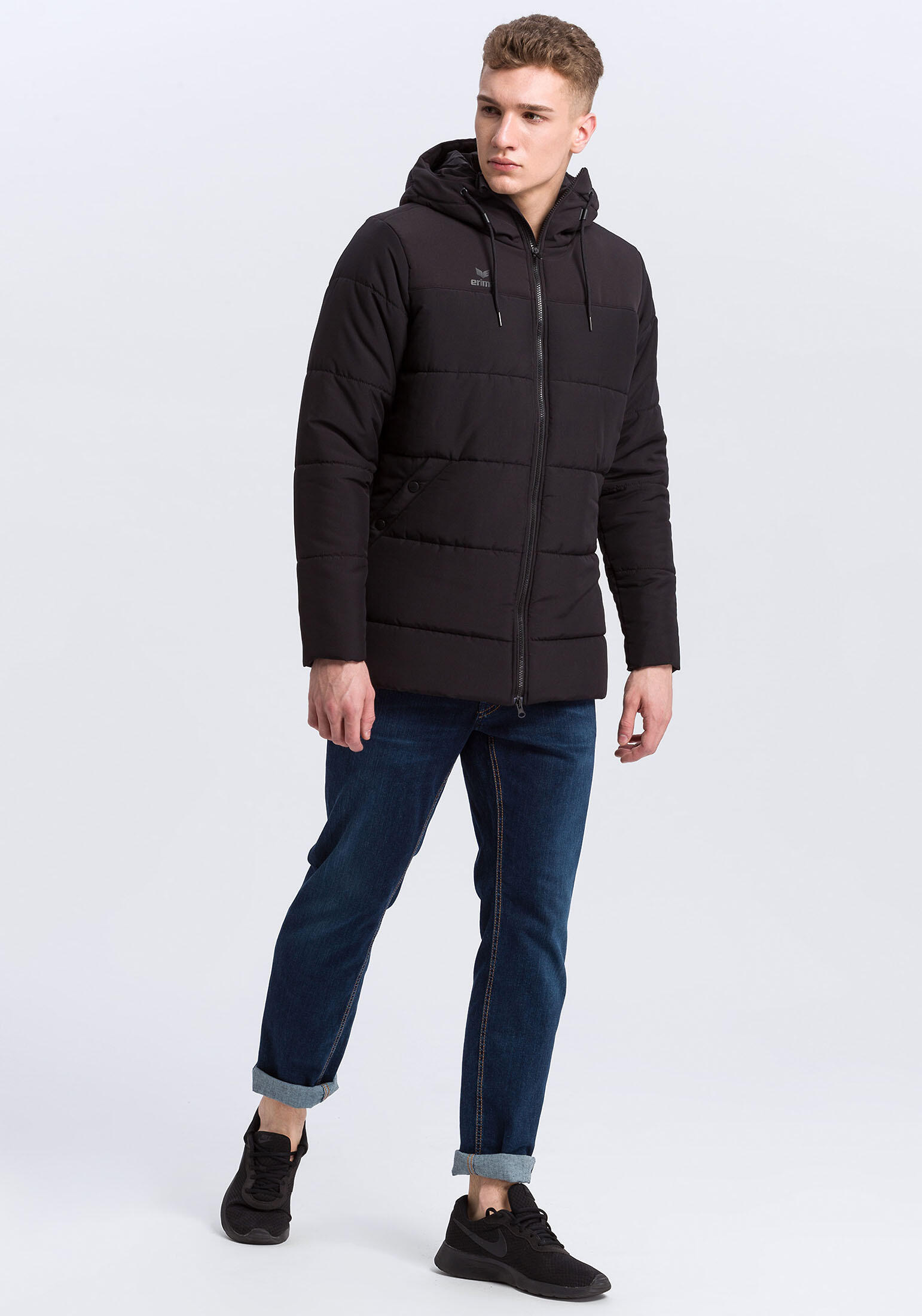 Herren Winterjacke Squad 3/8