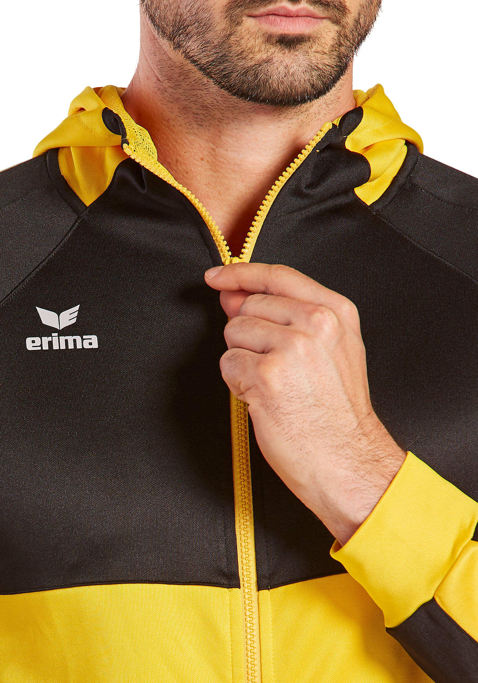 Felpa con cappuccio da allenamento Erima Six Wings 4/7