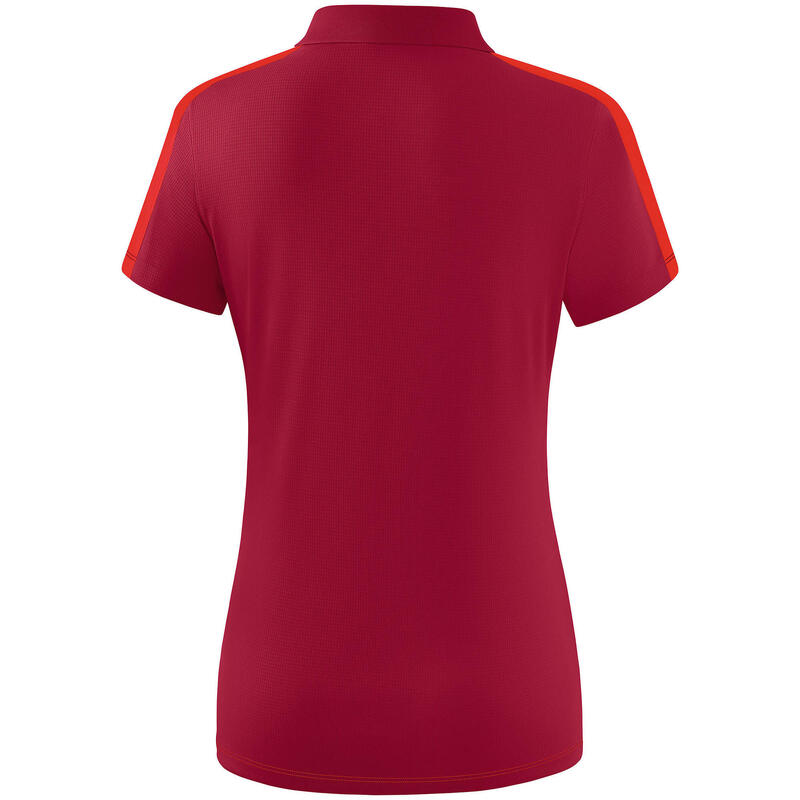 Tricou Polo Squard Erima Visiniu/Rosu