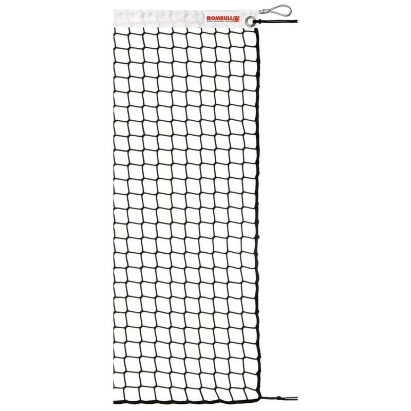 Tennis-Turniernetz mit PVC-Band, Farbe: schwarz