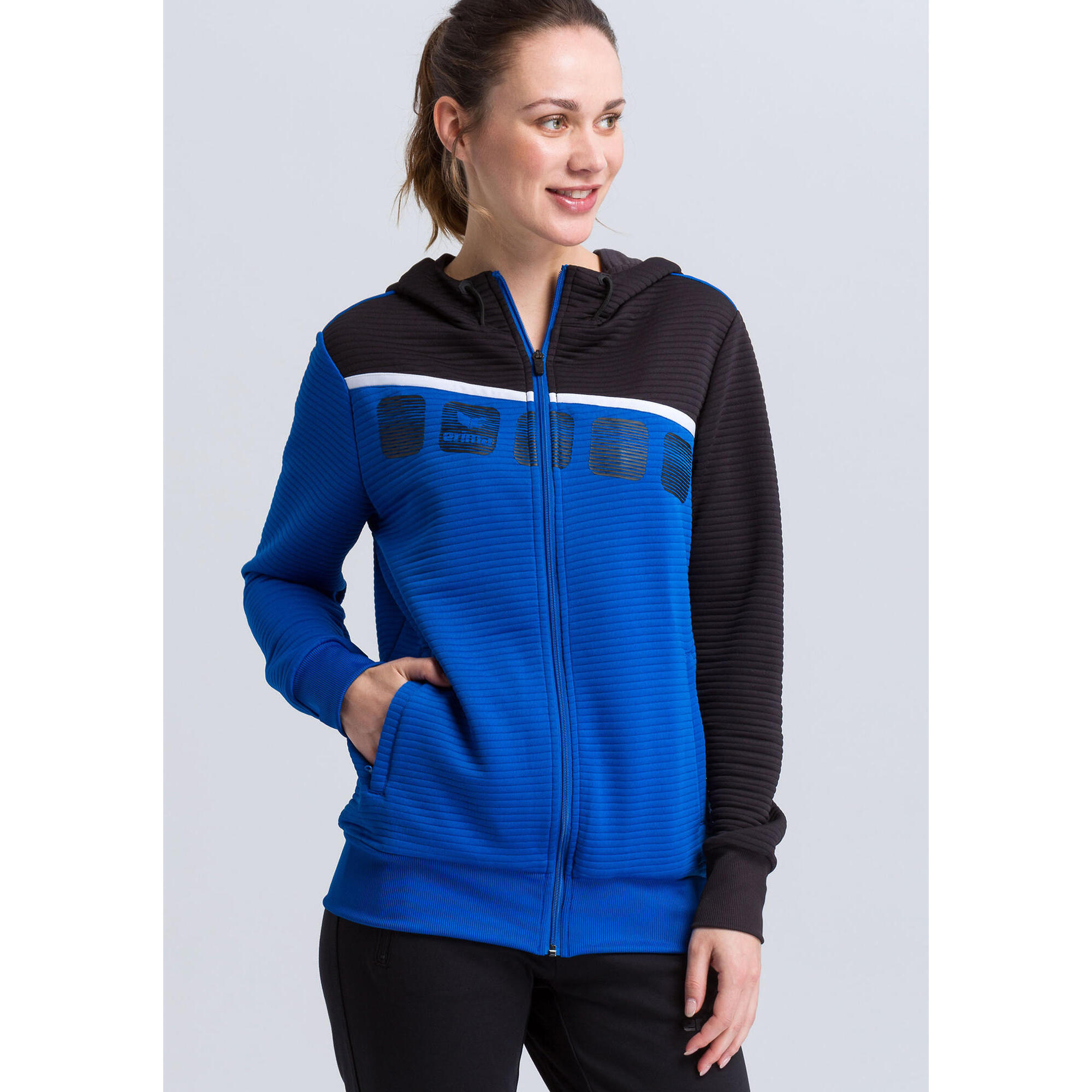 Women's hooded training jacket Erima