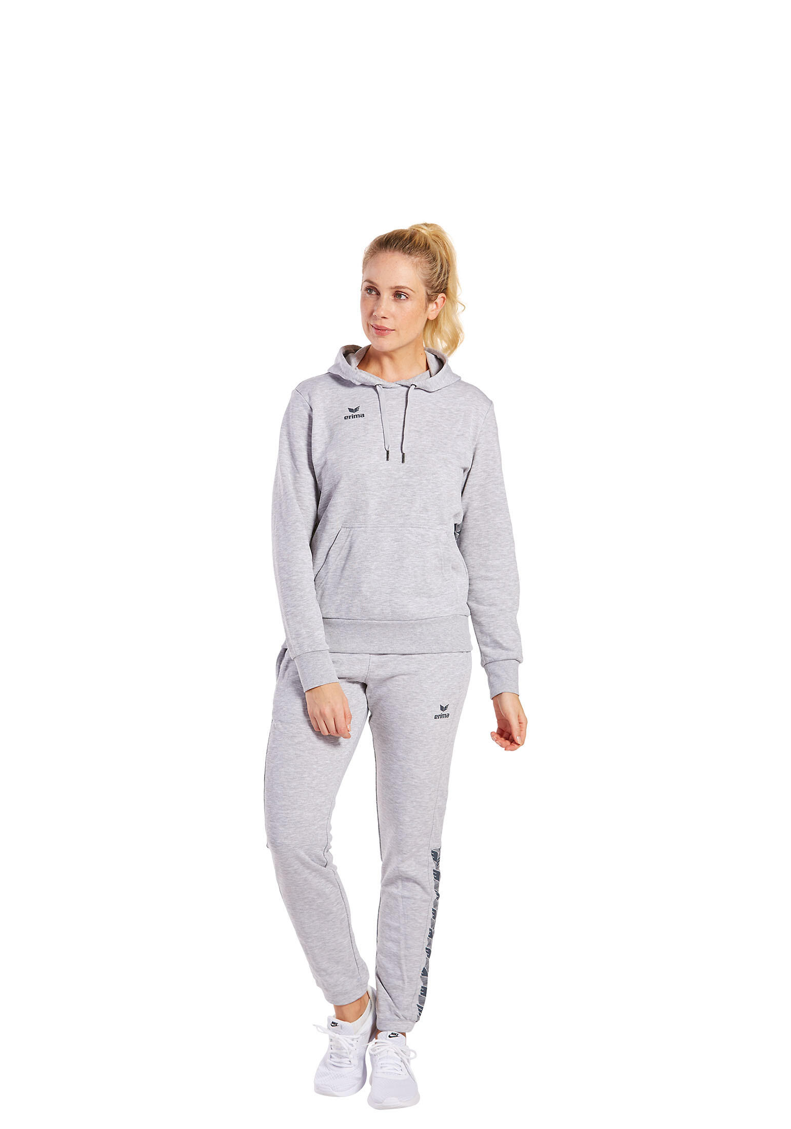 Kapuzenpullover für Damen Erima Essential Team 3/7