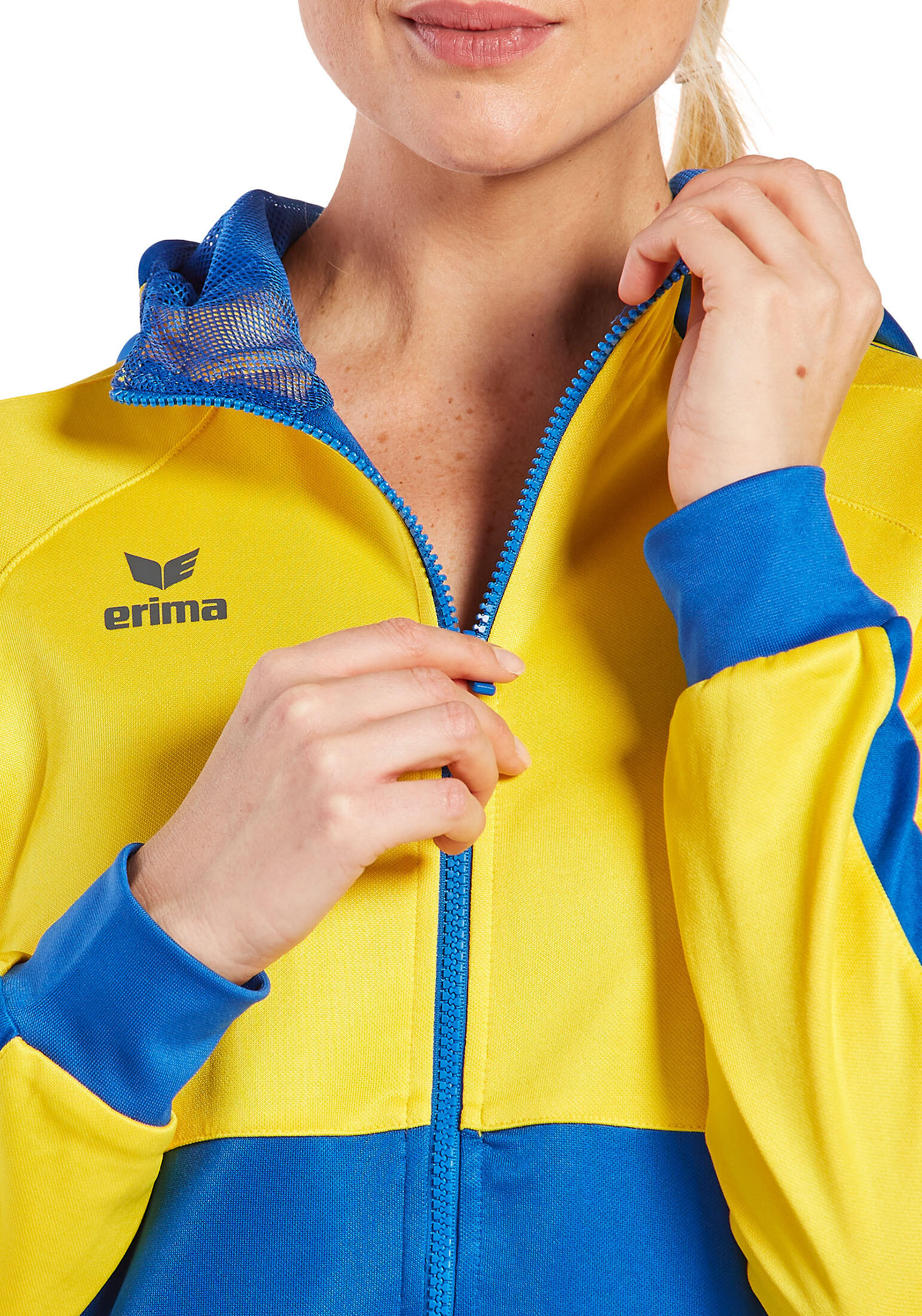 Felpa con cappuccio da allenamento donna Erima Six Wings