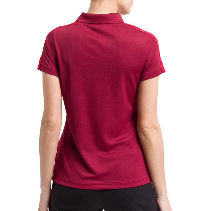 Tricou Polo Squard Erima Visiniu/Rosu