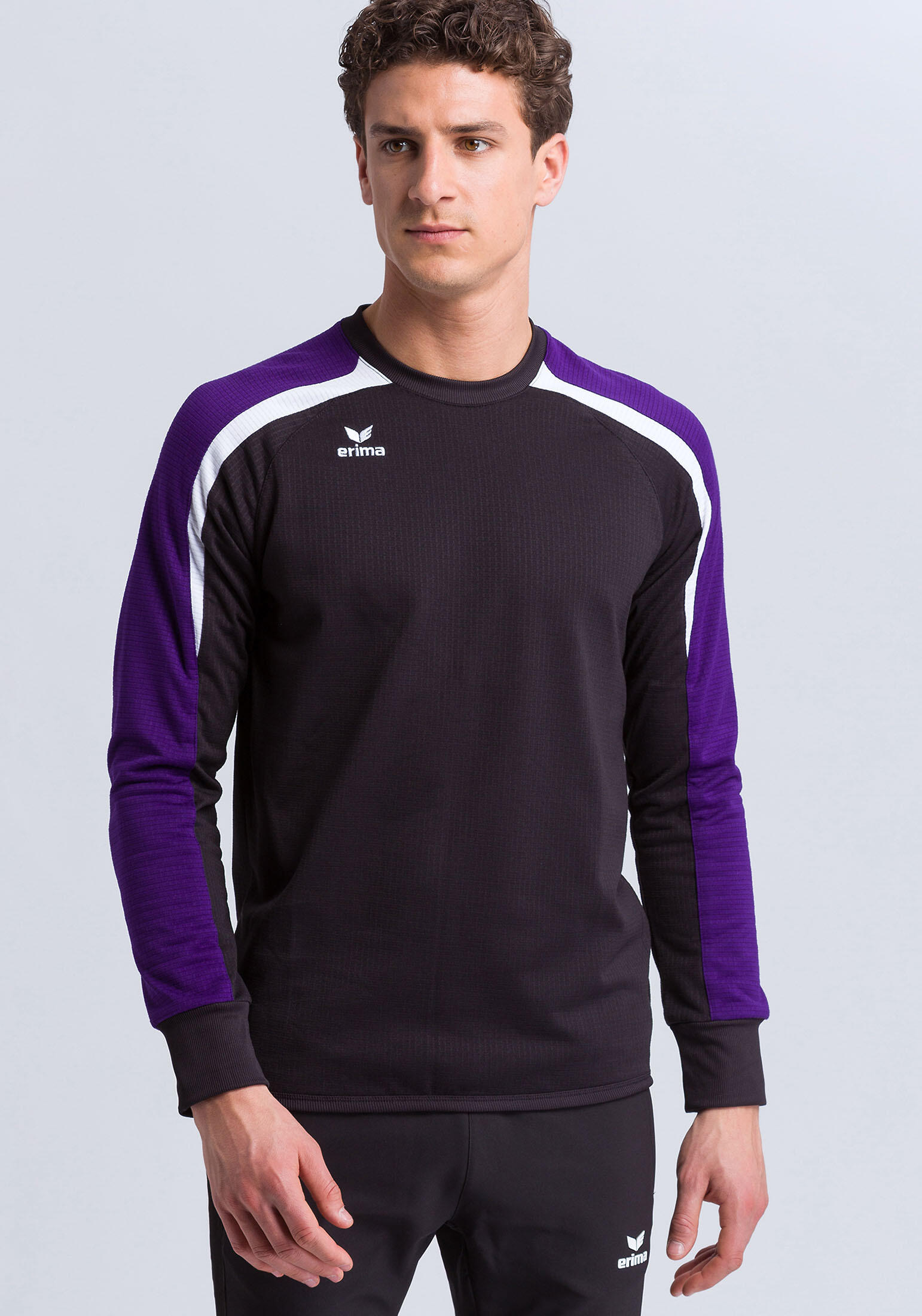 SCHWARZ / violett