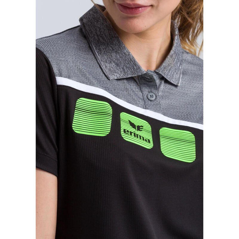 Camisa pólo feminina Erima 5-C