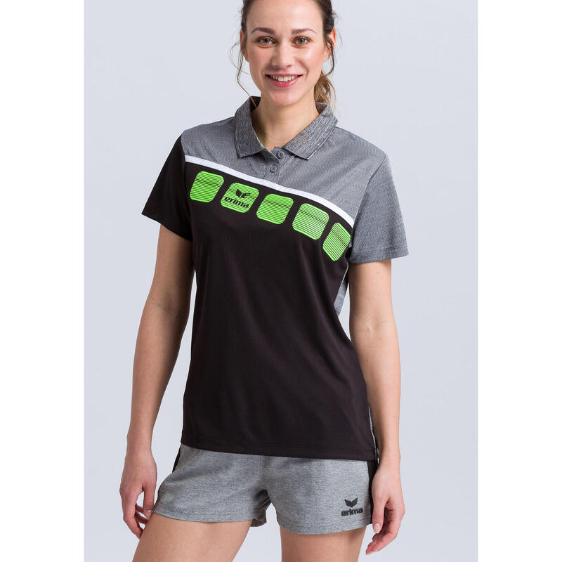 Camisa pólo feminina Erima 5-C