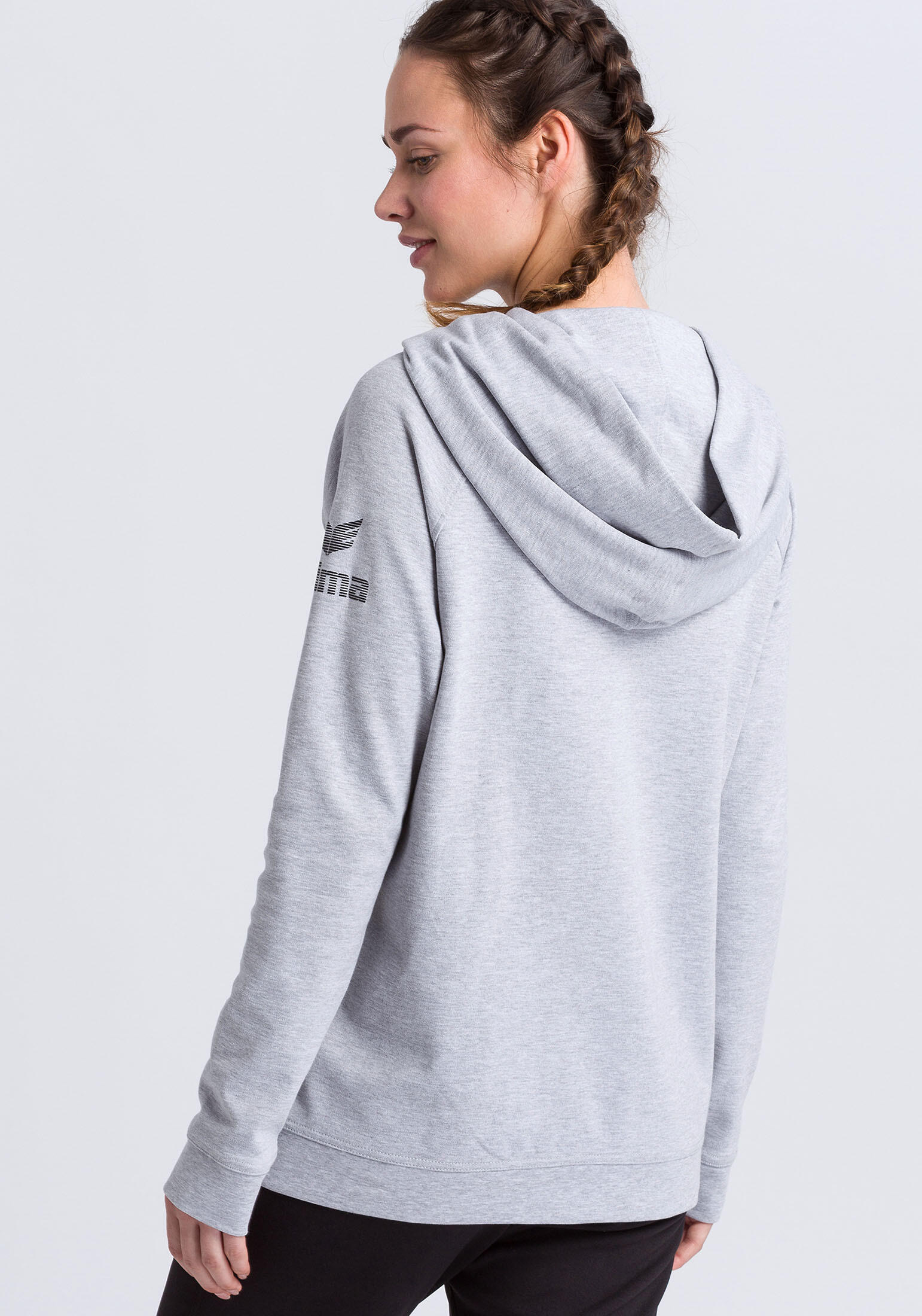 Veste sweat à capuche femme Erima Essential 2/7