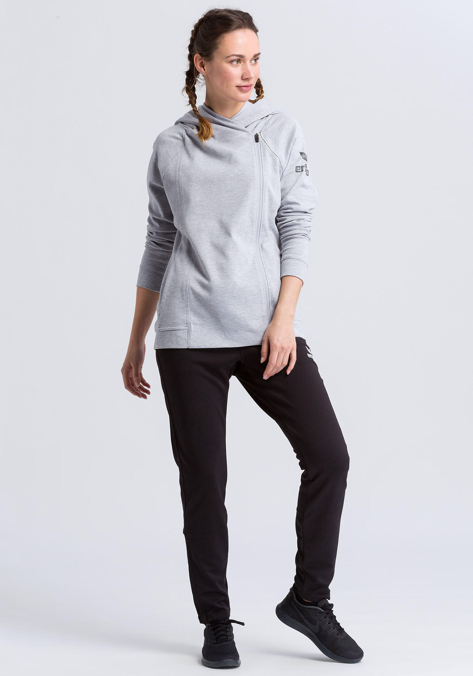 Veste sweat à capuche femme Erima Essential 3/7