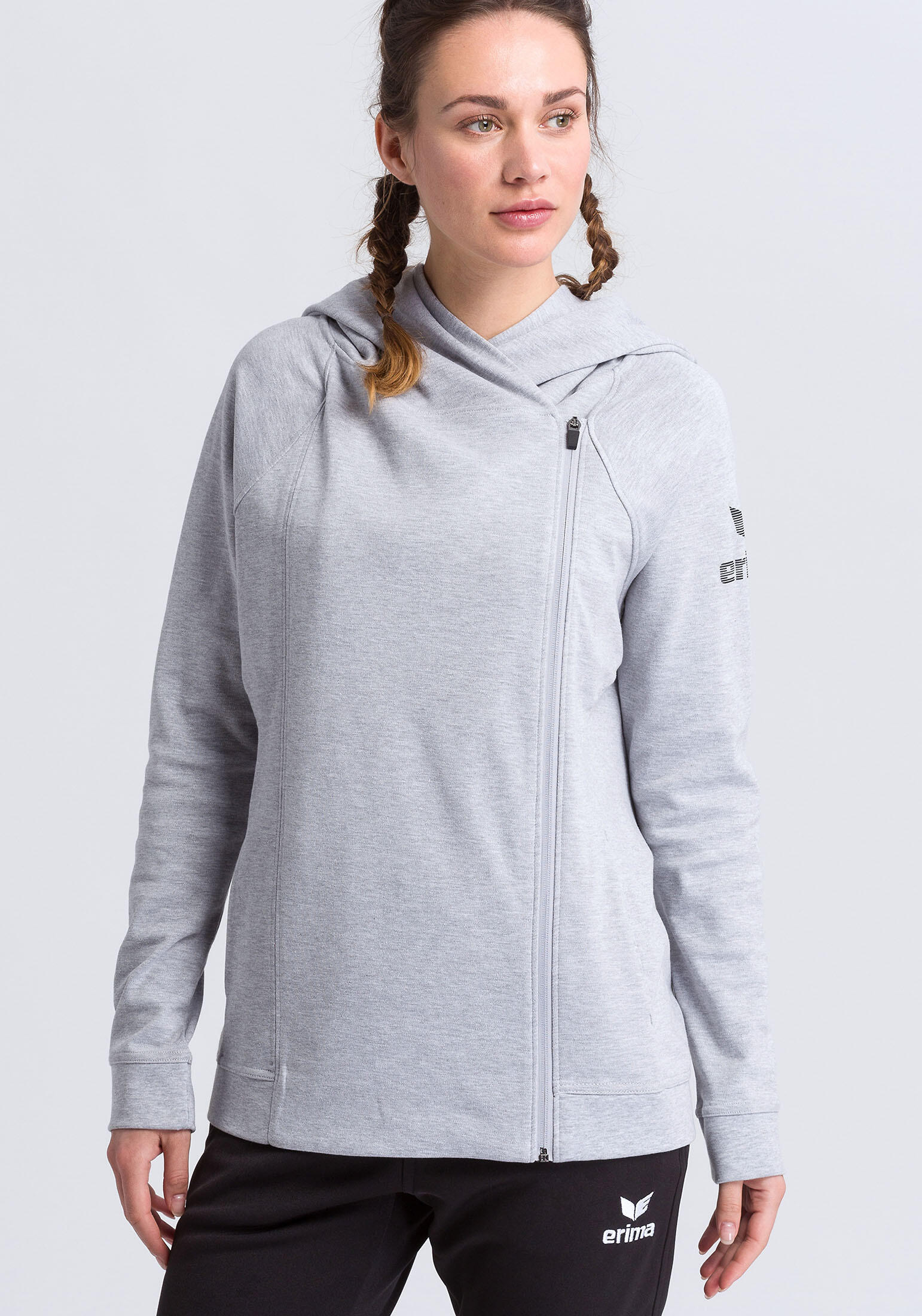 Veste sweat à capuche femme Erima Essential 1/7