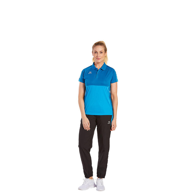 Tricou polo 565 Erima Six Wings Multicolor, guler cu nasturi