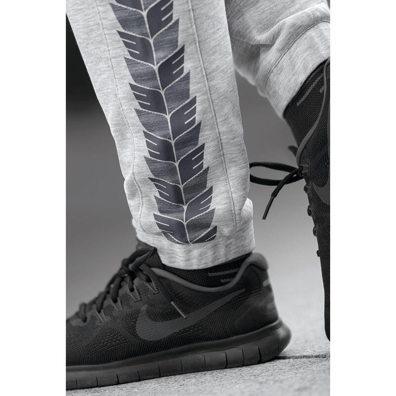 Pantaloni jogging Erima Essential Team gri, bumbac, talie elastică S
