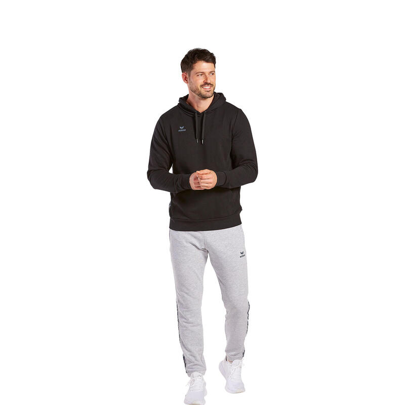 Pantaloni de jogging Erima Essential Team gri, bumbac, talie elastică