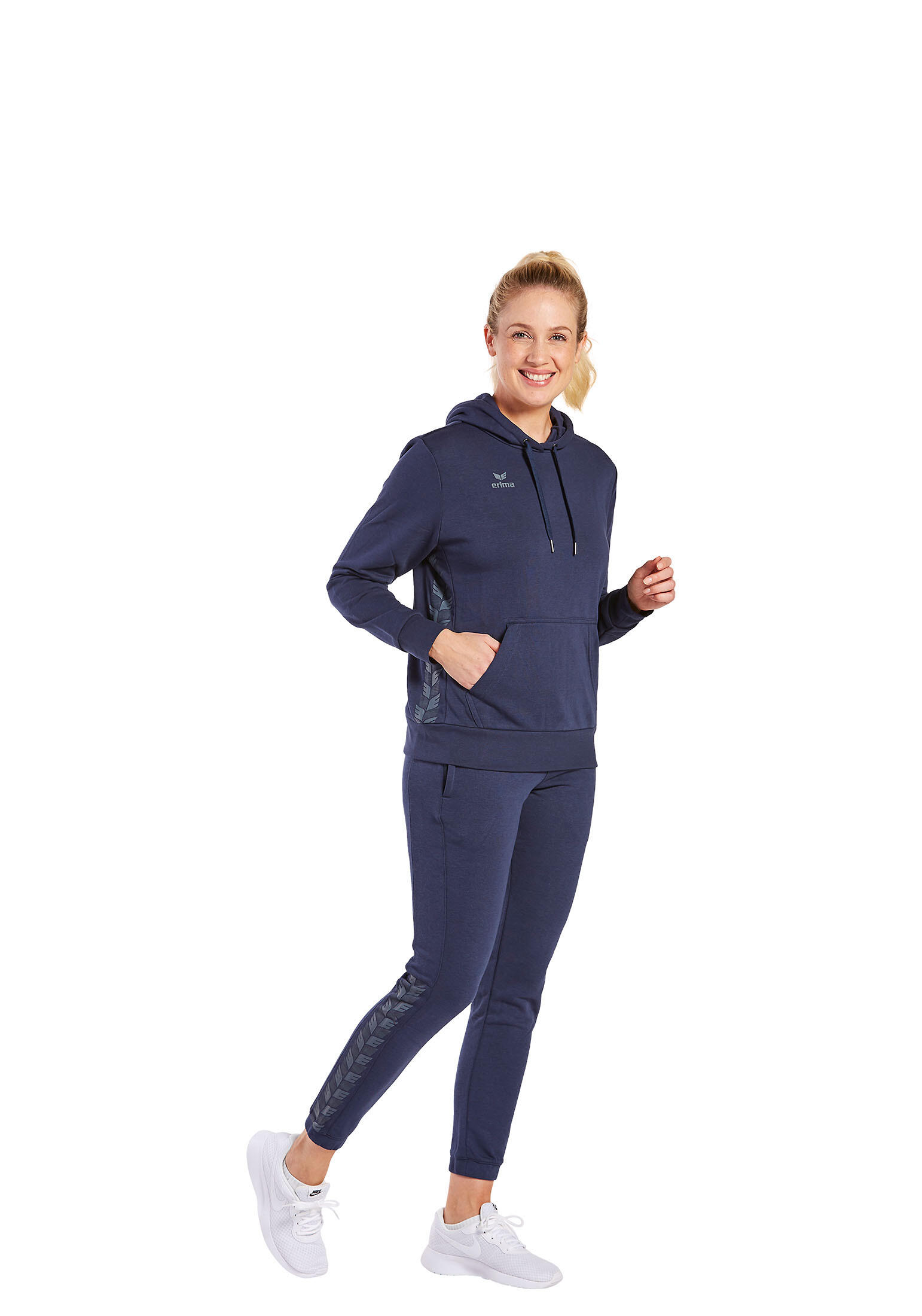 Sweat à capuche femme Erima Essential Team 3/7