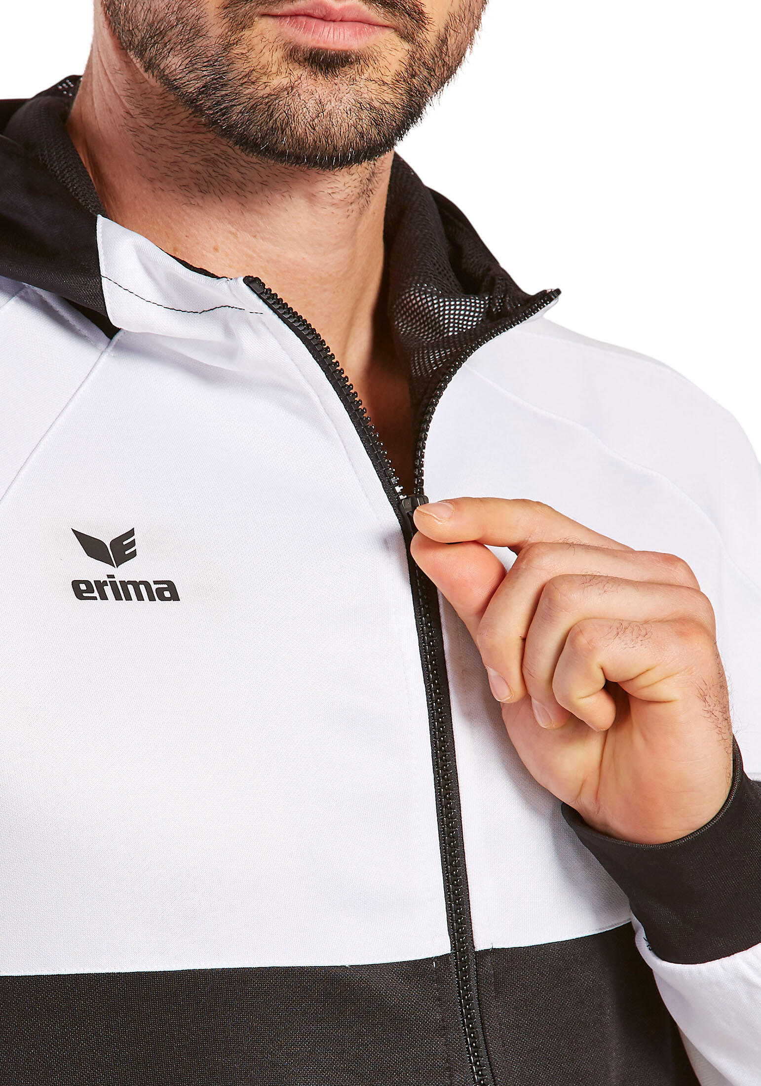 Felpa con cappuccio da allenamento Erima Six Wings 4/7