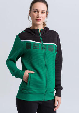 Veste d'entrainement à capuche femme Erima