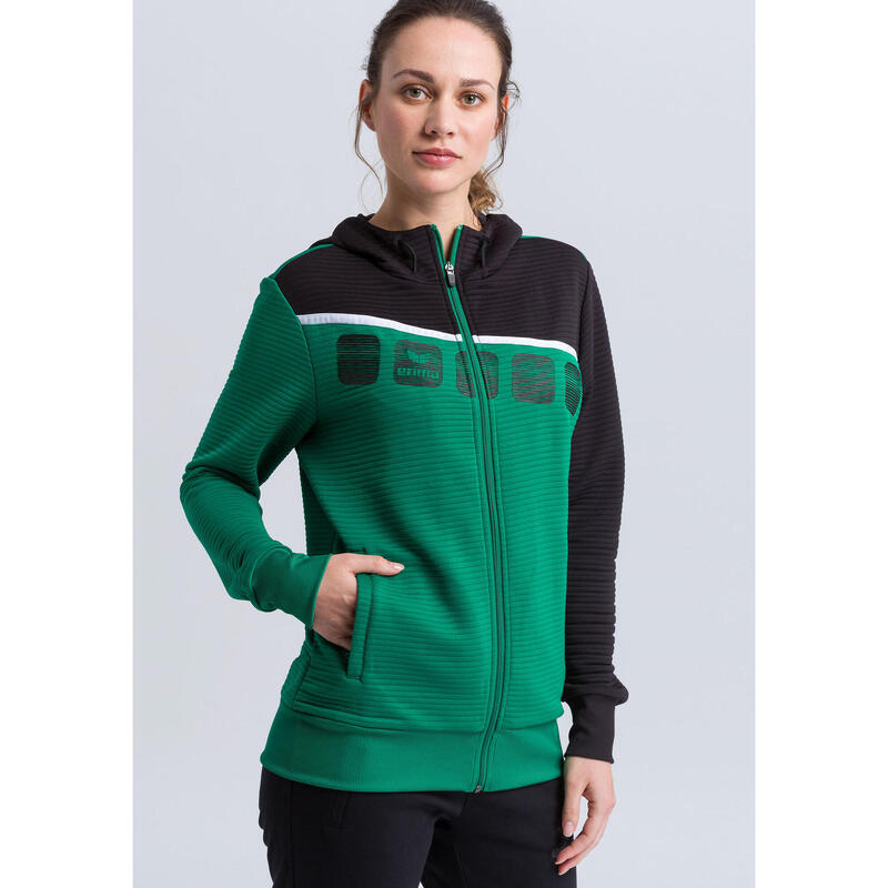 Trainingsjacke mit kapuze 5-C