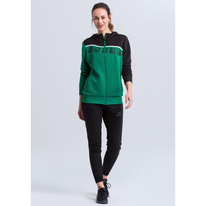 Trainingsjacke mit Kapuze, Damen Erima