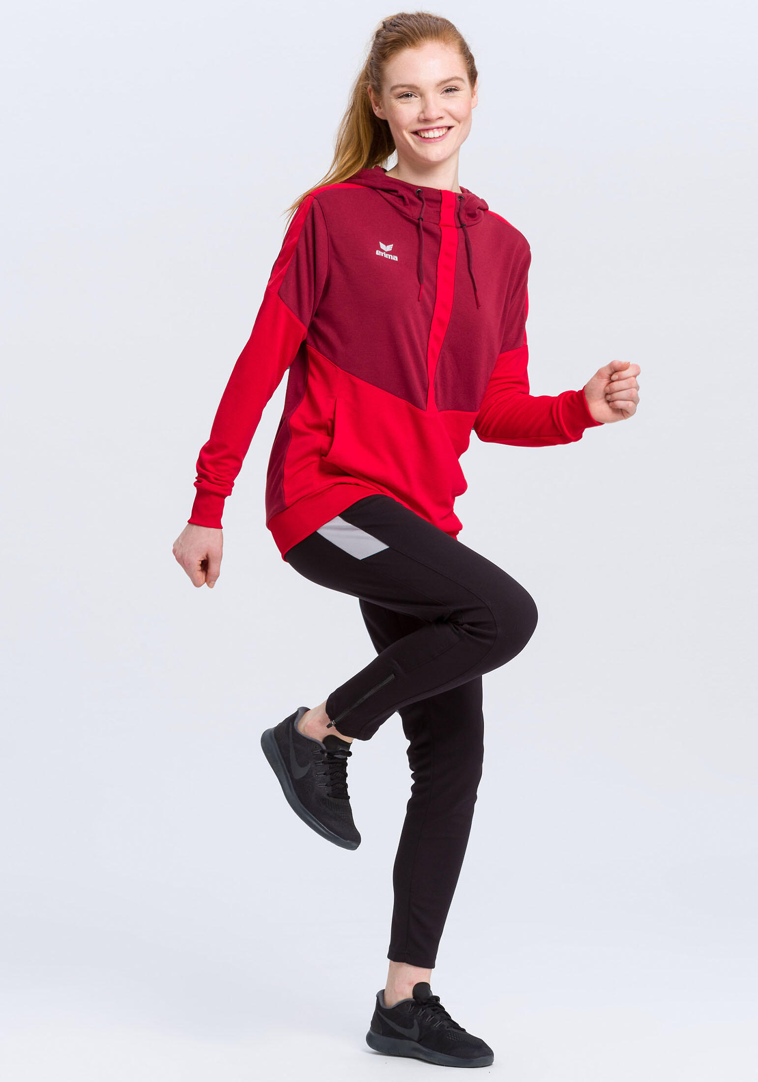Sweat à capuche femme Erima Squad 3/7
