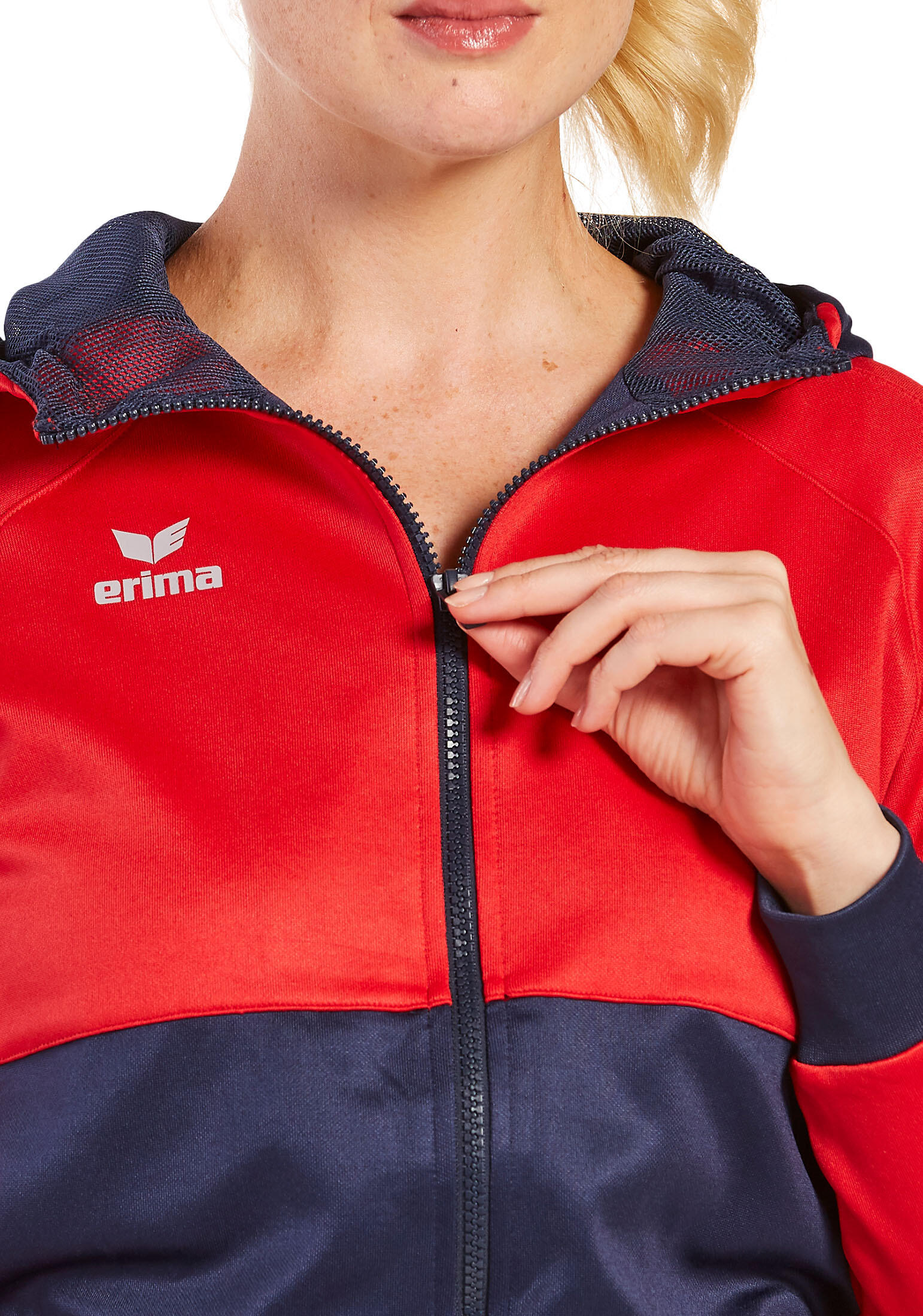 Felpa con cappuccio da allenamento donna Erima Six Wings 4/7