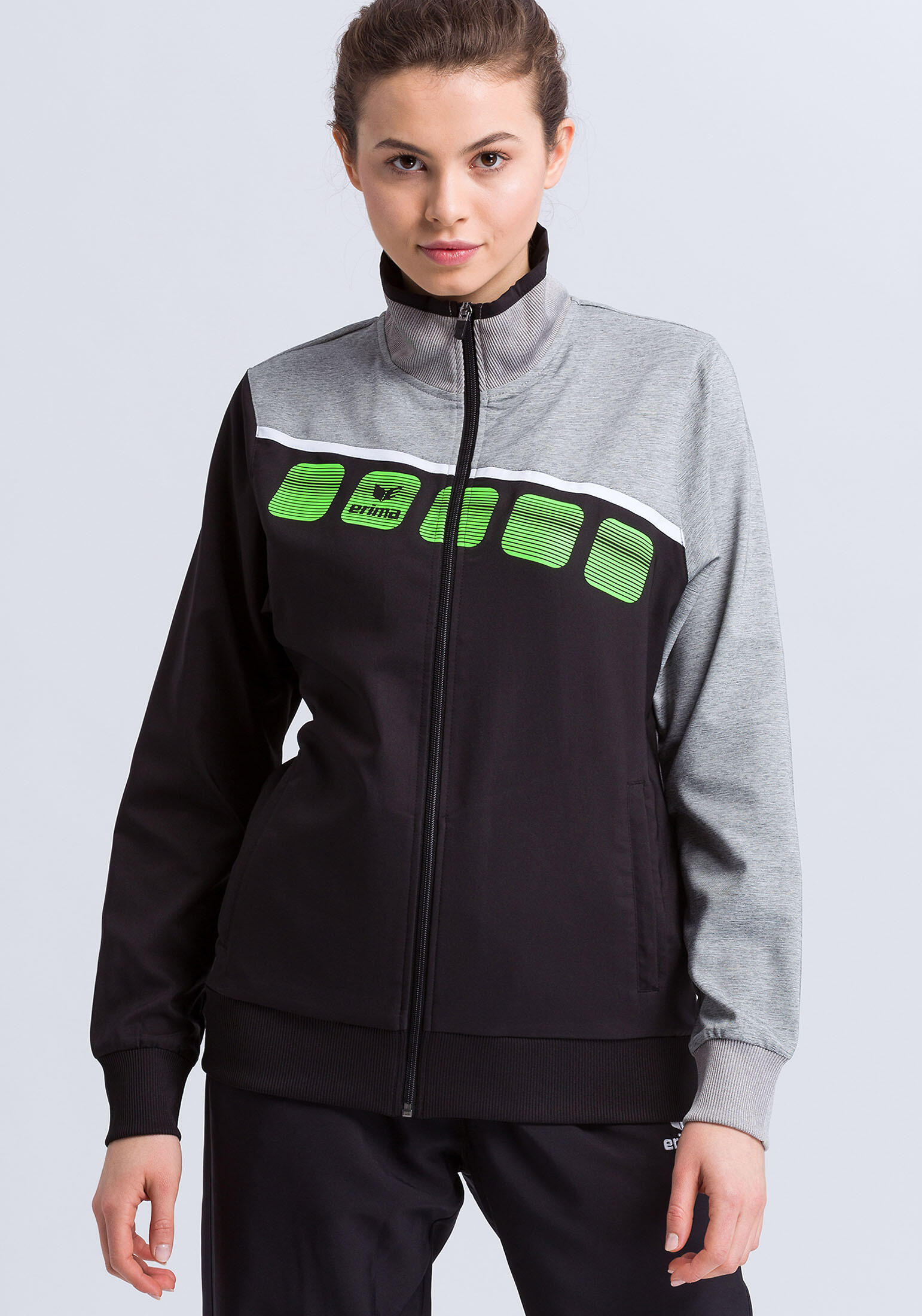 Zwart / Grijs / Groen