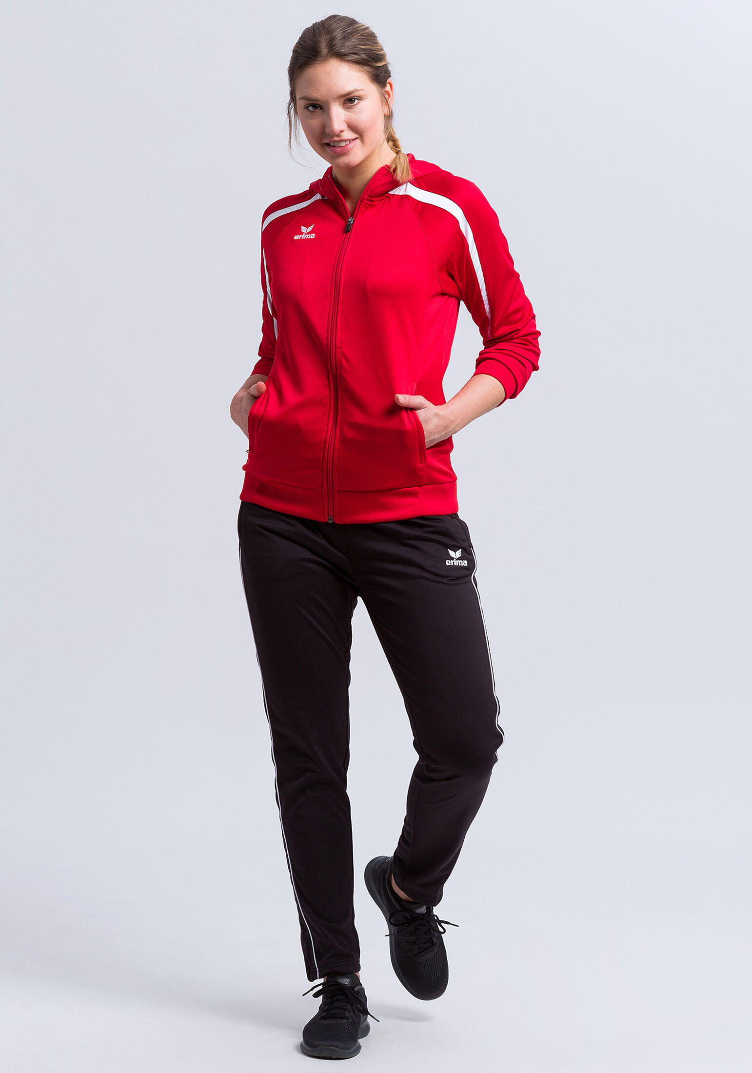 Veste d’entraînement femme Erima Liga 2.0 avec capuche 3/7